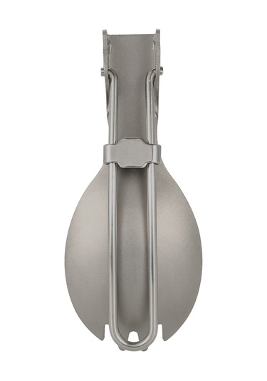 Moveevo Kamp Ve Doğa Yürüyüşleri İçin Katlanabilir Titanyum Bardak Ve Çatal Kaşık Seti Çok Renkli