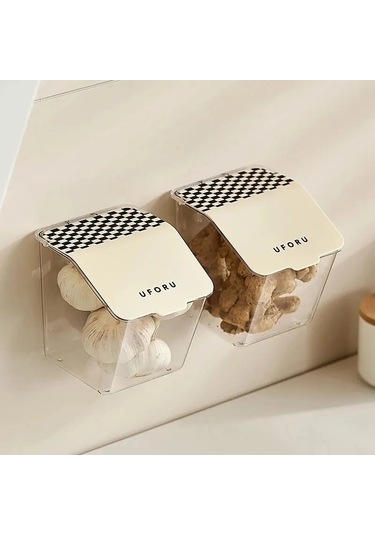 Ambition 4 Adet Zencefil Ve Sarımsak Taze Tutma Konteyner