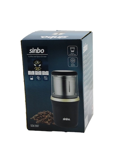 Kahve - Baharat Öğütücü Çelik Bıçak - Öğütme Haznesi 100gr 200w B Çok Renkli