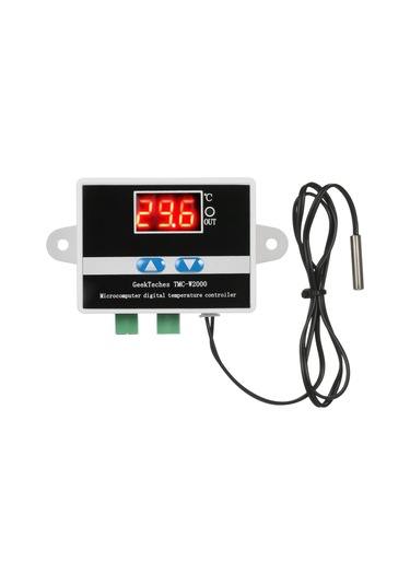 Tmc-w2000 Ac110-220v 1500w Yüksek Hassasiyetli Lcd Dijital Sıcaklık Kontrol Termostatı Su Geçirmez Sensör Probu İle