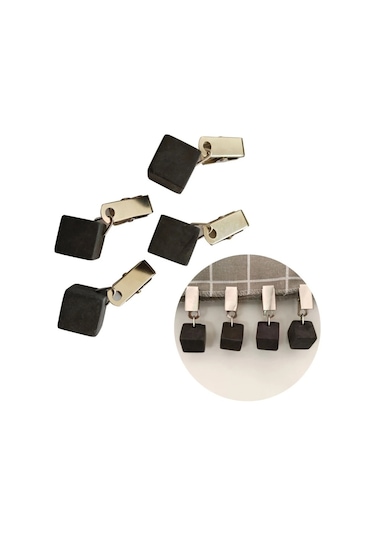 Black-67jb 4'lü Paket Masa Örtüsü Ağırlıkları Mermer Taş Ağır Kolye Masa Örtüsü Askıları Klip