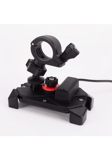 Suntek Usb Şarjlı Motosiklet Geri Çekilebilir Cep Telefonu