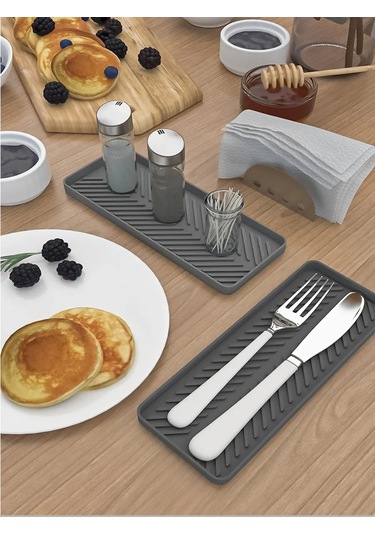 Morabi Lavabo İçin Silikon Sünger Altlığı 333467640 Siyah