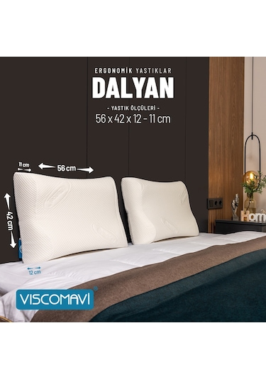 Viscomavi Dalyan Ergonomik & Ortopedik Visco Yastık