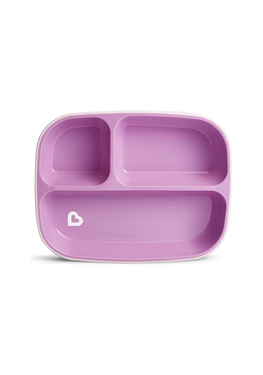 Sıçrama Engelleciyi Bölmeli Tabak Çok Renkli