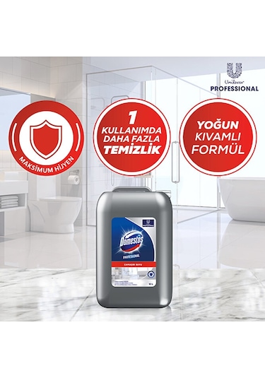 Domestos Professional Çamaşır Suyu 10 L + Cif Professional Bulaşı Diğer