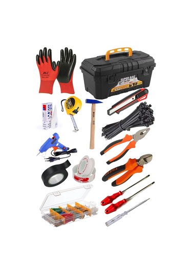 Staxx St2024 400 Parça Çok Fonksiyonlu İçi Dolu Ev Aleti Seti