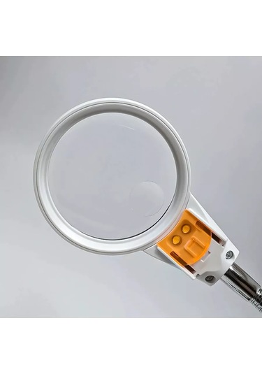 Mylatso Lehimleme İçin Aydınlatmalı Büyüteç Masaya Monte Tutucu Üçüncü El 174976625