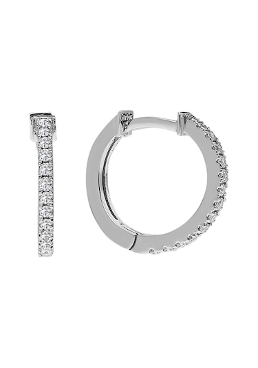 Sirius Pırlanta Taşlı Halka Küpe  0804E0060