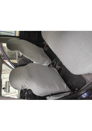 Fiat Gri Oto Atlet Servis Kılıfı 4 Parça Ser-0051