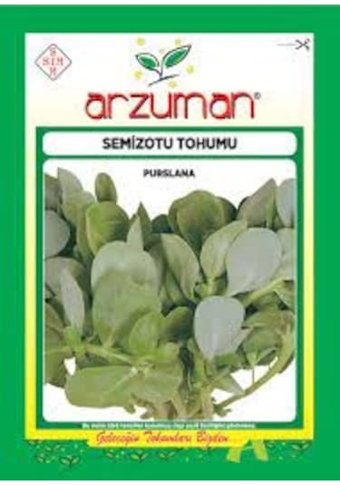 1 Paket Tohum Organik Semizotu Semiz Otu Tohumu