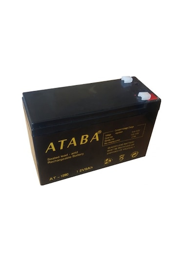 Ataba AT-1290 12 V 9 AH Bakımsız Kuru Akü