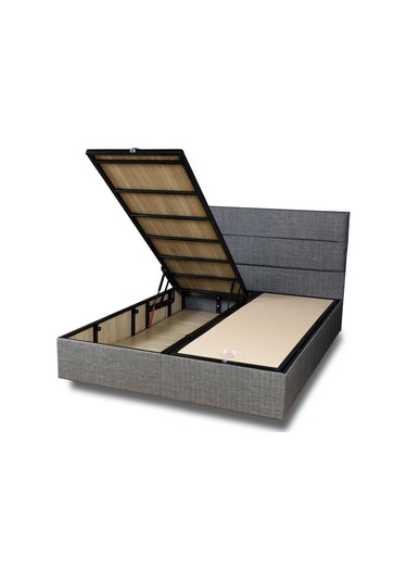 Nironyatak Niron Silver Baza Ve Başlık Seti 180X200 Cm Çift Kişilik Kaydırma