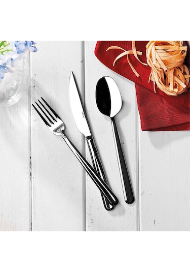 Hisar Optima Porto 30 Parça 6 Kişilik Çatal Kaşık Bıçak Takımı Inox