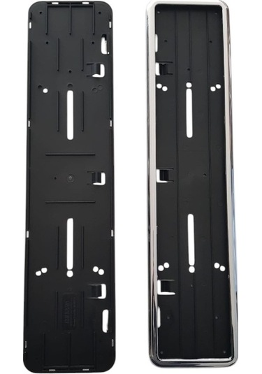 1 Adet Nikelajlı Plakalık Yeni Nesil Krom Plakalık