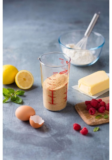 Pyrex 888B000 7146 Cam Ölçme Kabı 05 L Çok Renkli