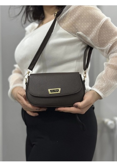 Biçomi Kahve Cilt Jessi Çanta Kahve