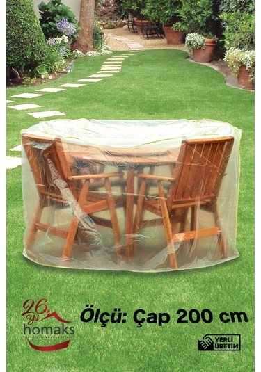 Homaks Mobilya Koruma Örtüsü Daire Çap 200 Cm