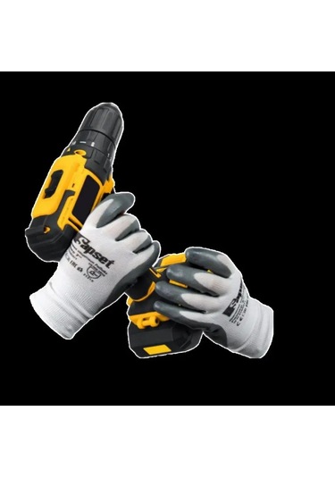 Sapset Polluks 3 Çift Nitril Kaplamalı İş Eldivenleri 168697884