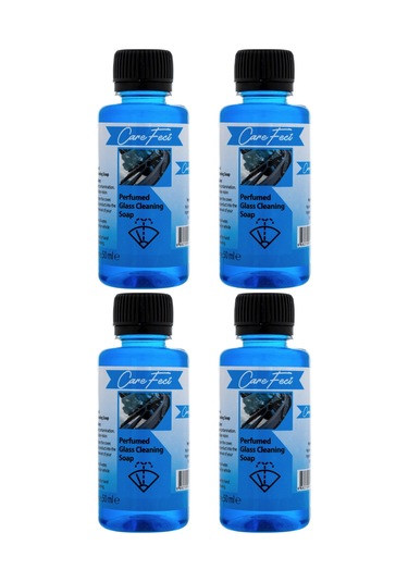Konsantre Oto Cam Temizleme Sabunu Cam Suyu 50 Ml X 4 Adet Araç Silecek Suyu