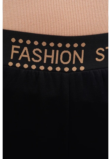 Nelly Büyük Beden Klasik Esnek Bel Pantolon 439025792 Siyah