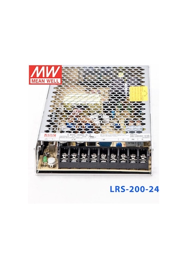 Meanwell Lrs-200-24 200W 8,8 Amper Led Trafo Adaptör Güç Kaynağı