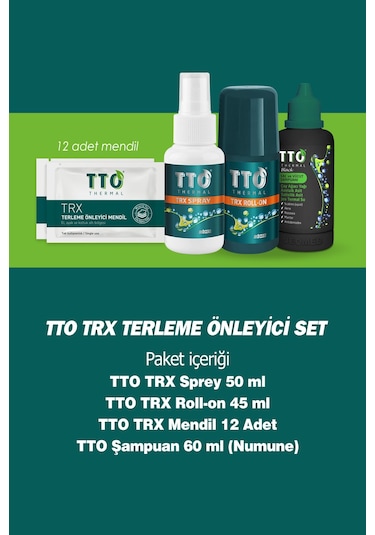 Tto Trx Terleme Önleyici Set 4'lü