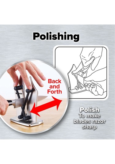 Springsun "profesyonel Bıçak Bileyici - Tüm Bıçak Türleri İçin Hızlı Ve Pratik Keskinleştirme" Diğer