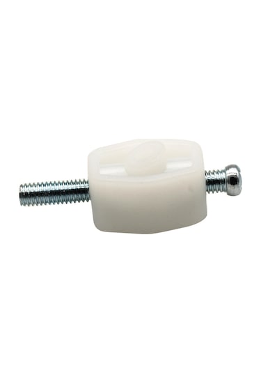 Yuntech01 Vw T4 Transporter Ön Far Ayar Vida Seti, Demir Ve Plastik Malzeme, Dayanıklı, Kolay Kurulum, 2 Adet Gümüş Beyaz