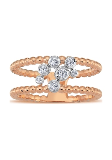 Lova Pırlanta Taşlı Kalah Yüzük - 1010282