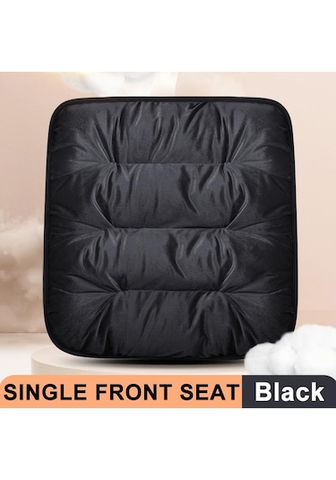 Siyah Seametal Araba Koltuk Minderi Peluş Sürücü Koltuk Minderi Kaymaz Araçlar Ofis Koltuğu Ev Araba Pedi Koltuk Kılıfı