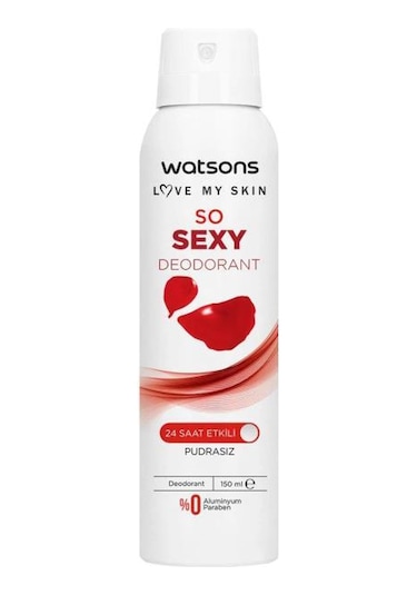 Watsons Invisible Flower 150 Ml X3 Ve So Sexy 150 Ml X3 Deodorant Seti