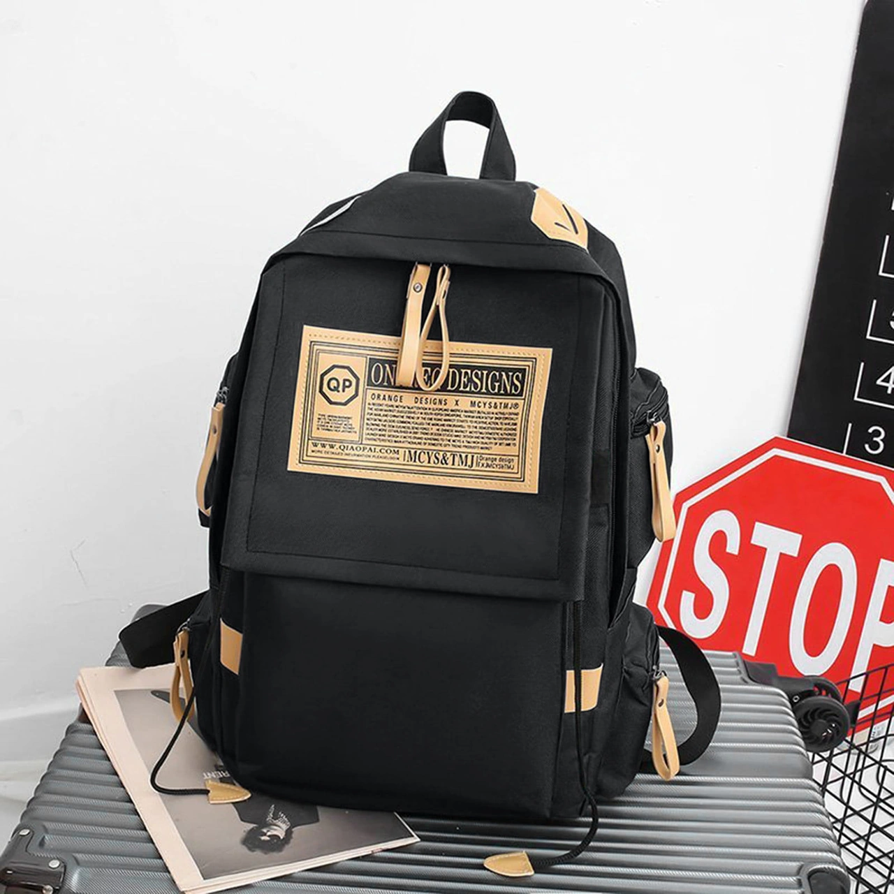 Yuntech01 Erkek Spor Outdoor Sırt Çantası 2022 Yeni Model Büyük Kapasiteli Oxford Kumaşı Siyah Çok Renkli