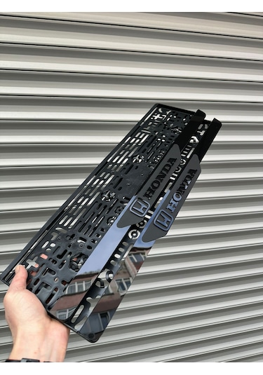 Vipplaka Honda Uyumlu Ortası Mat Plakalık