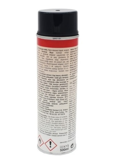 Colormatic Universal Mat Siyah Sprey Boya 500 ML
