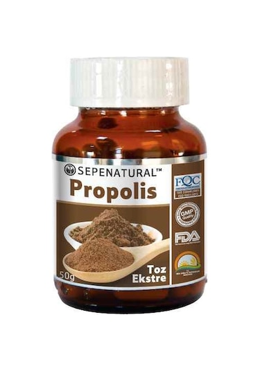 Sepe Natural Propolis Extract Saf Propolis Eki Toz 50 G