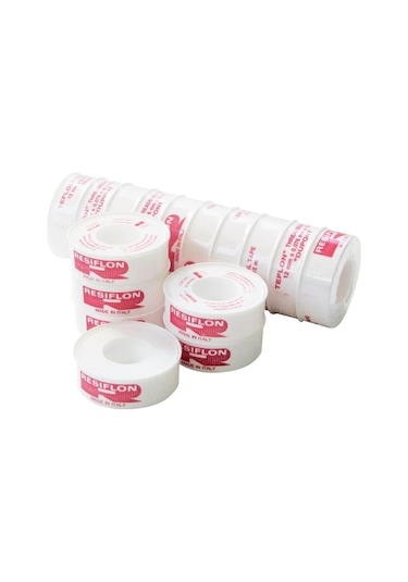 Resiflon Teflon Bant (10'Lu Paket) 12 Mm X 0.076 Mm X 12 Mt. (415198438)