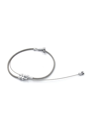 Yunboo 24 İnç Alüminyum Ve Paslanmaz Çelik Dokuma Gasp Kablosu Seti Anahtar Dahil - Ms-0146