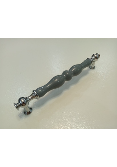 Rustik Porselen Gri Mobilya Dolap Kulp 160 Mm