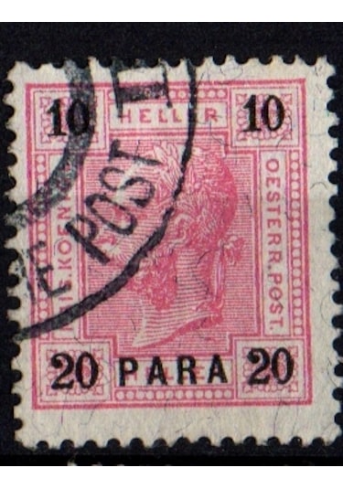 Osmanlı Avusturya Levant Pul Op0677