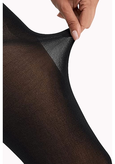 Kadın Hamile Külotlu Çorabı 80den Esnek Yumuşak Ek Parçalı Büyük Beden