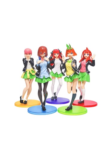 Anime The Quintessential Quintuplets Eşsiz Beşizler 5li Aksiyon