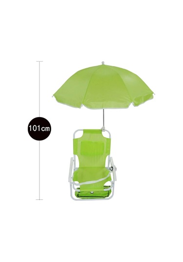 Çocuk Plaj Sandalyeleri Şemsiye İle Dış Mekan Mobilyası Plaj Çok Renkli