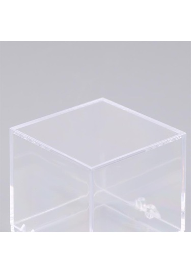 1 Adet Saklama Kutusu Kapakları Taş Ekran Para Temizle Konteyner Numune Mineral Kutusu Şeffaf