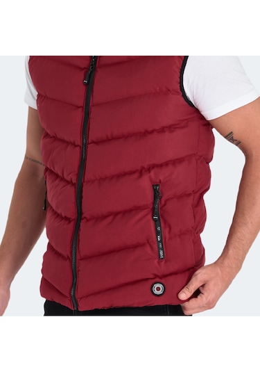 Slazenger HIDRO Erkek Şişme Yelek Bordo Yelek