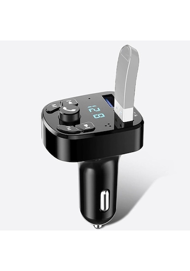 JOPUS F8 Bluetooth Araç Kiti Fm Transmitter