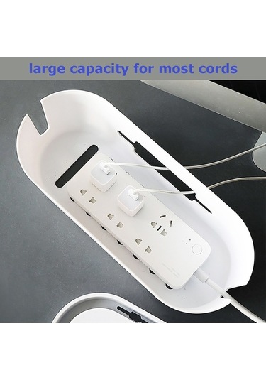 Besthome1 Kablo Düzenleyici - Çoklu Prizli, Usb Geçişli, Ev-ofis Kablo Saklama