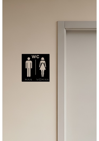 Wc Tabelası, Tuvalet Levhası, Kadın Erkek Tabela, Yönlendirme Levhaları 30