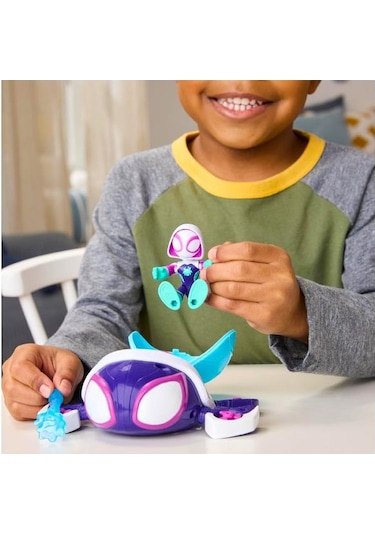 Marvel Spidey And His Amazing Friends Water Webs Ghost Spidey Ve Hayalet Kaplumbağa Figür Seti G1466 Marvel  - Spidey and His Amazing Friends