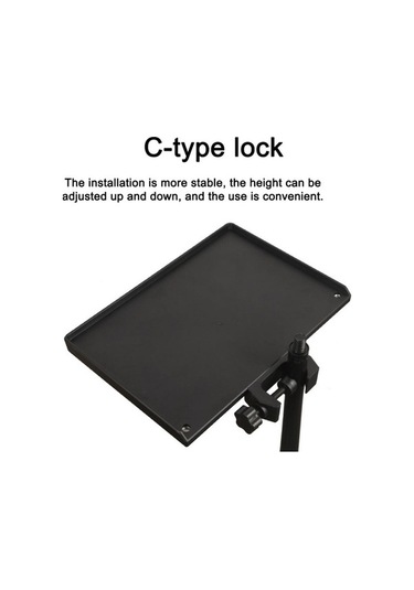 Novahub Ses Kartı Tepsisi Mikrofon Tripod Standı Canlı Mikrofon Plastik Tripod Braketi Aksesuarlarına Uygun Stand